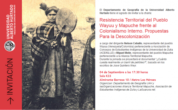 Charla Resistencia Territorial del Pueblo