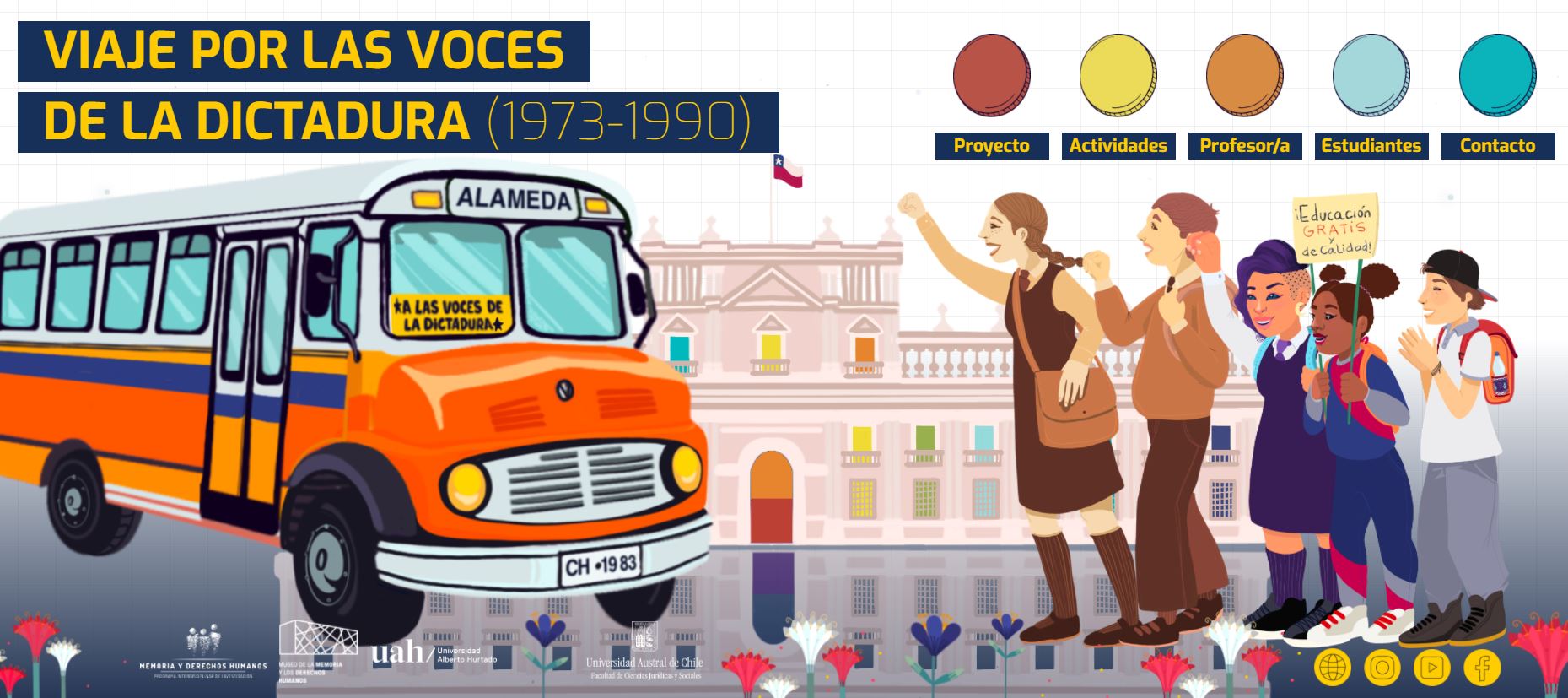 Lanzamiento de aplicación web “Viajes por las voces de la dictadura  (1973-1990)” | Sociales Uah