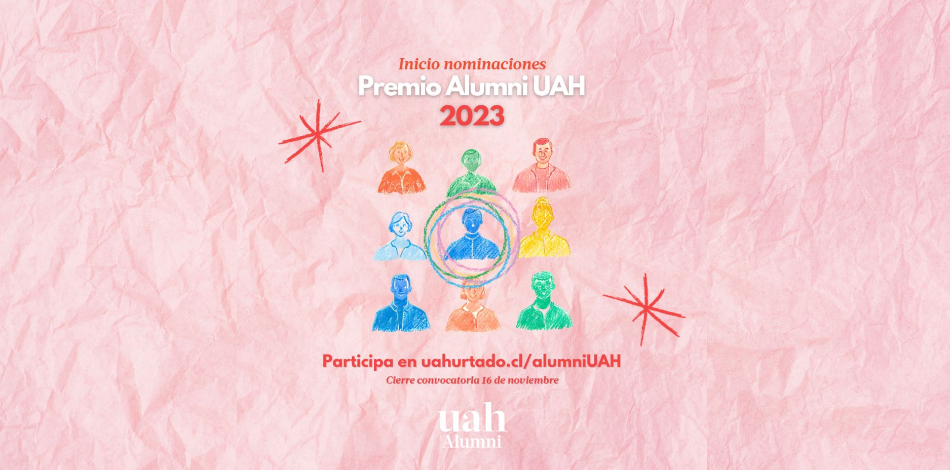 Universidad Alberto Hurtado reconoce a las y los titulados destacados en la Premiación Anual Alumni UAH 2023